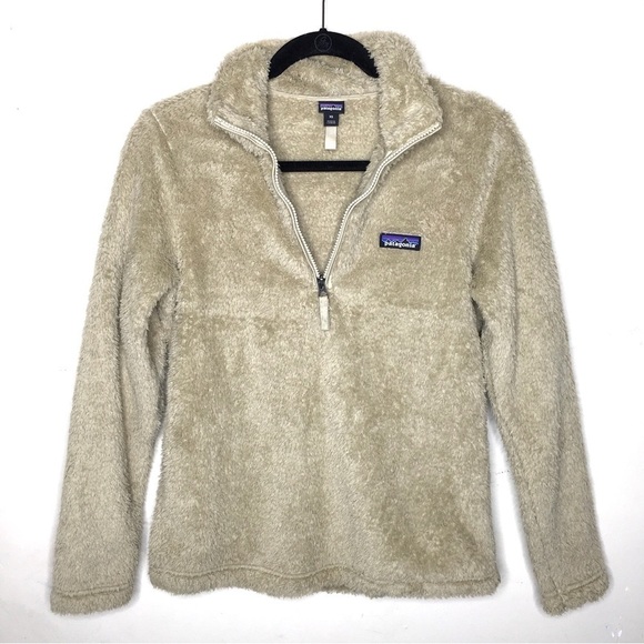 Patagonia Los Gatos Quarter Zip Pullover Khaki - Picture 6 of 16